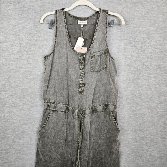 Thread & Supply Forest Acid Faithflowe Women's Summer Jumpsuit Sz M NEW - Picture 9 of 13